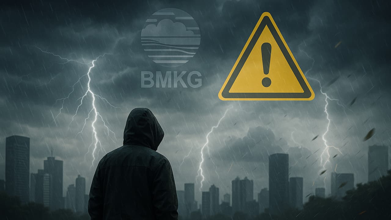 Cuaca Ekstrem dan Peringatan BMKG Melanda Sejumlah Wilayah