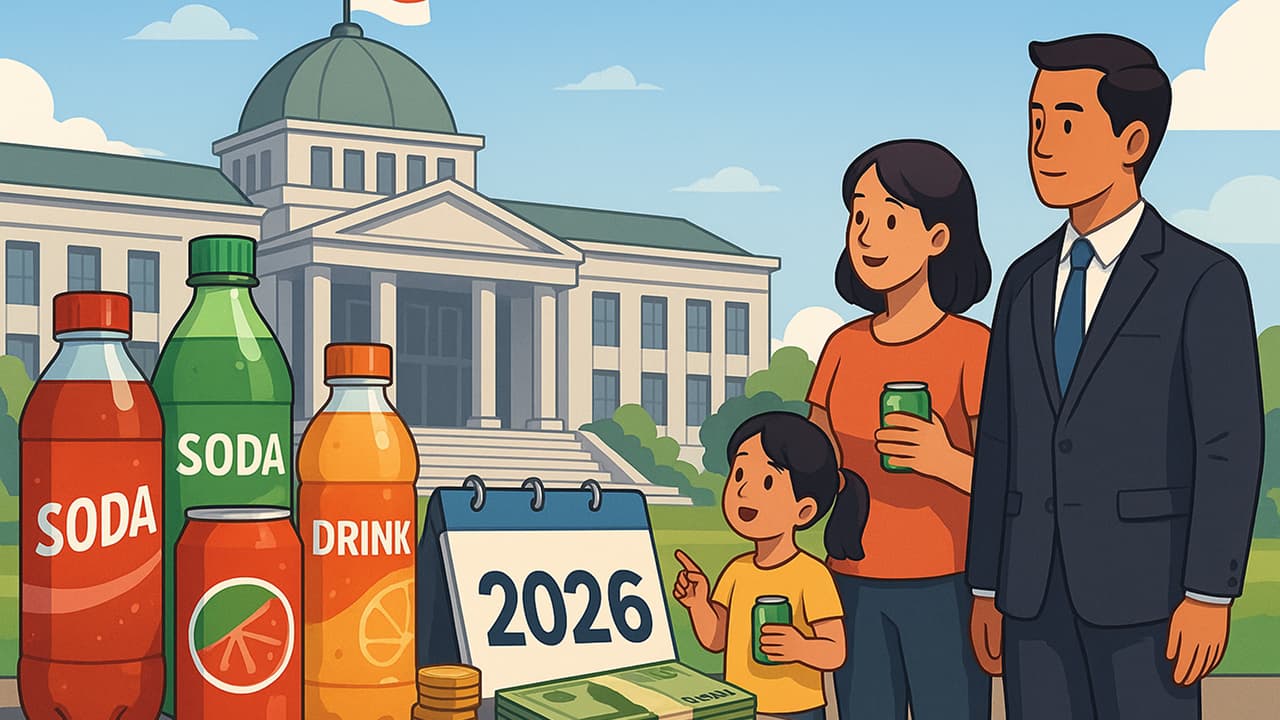 Pemerintah Putuskan Penundaan Cukai Minuman Manis hingga Tahun 2026