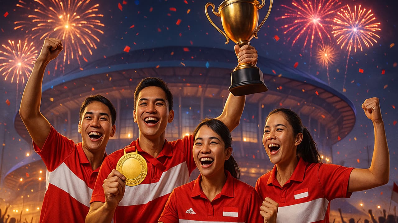 Indonesia Juara Umum SEA Games 2025 dengan Prestasi Bersejarah