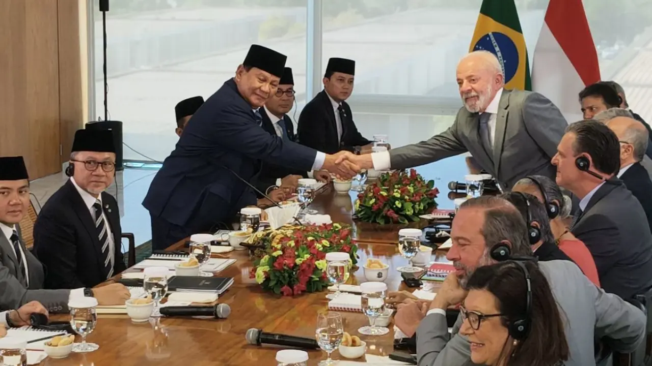 Presiden Prabowo Temui Lula, Bahas Perdagangan dan Biofuel