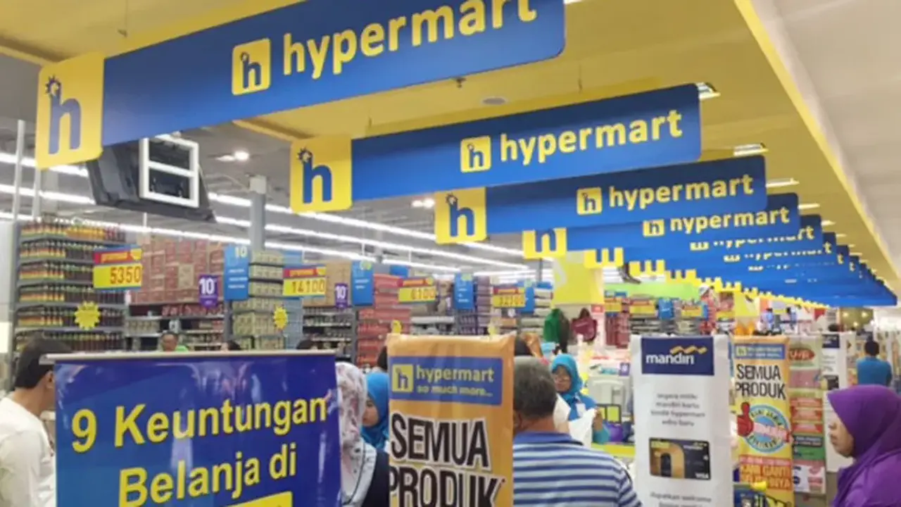 Hypermart Rayakan 21 Tahun dengan Logo Baru dan Diskon Menarik