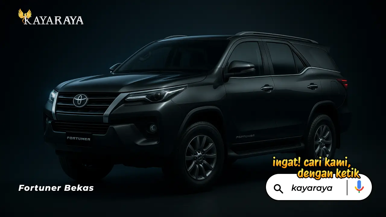 Fortuner Bekas Harga dan Tips 2025: Pasar Makin Ramai, Mesin Diesel Hemat, Biaya Servis Masuk Akal, Nilai Jual Tinggi