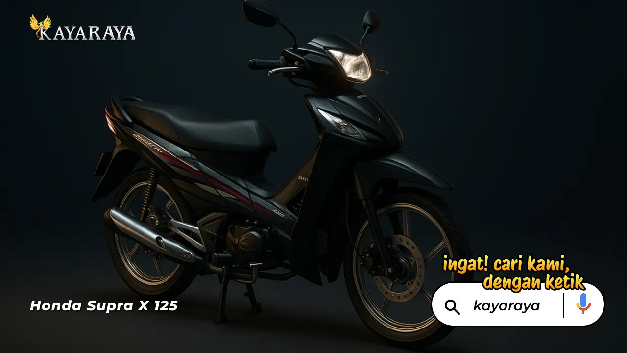Motor Legendaris Kembali! Honda Supra X 125 2025 Tampil dengan Fitur Baru, Harga Ramah Kantong
