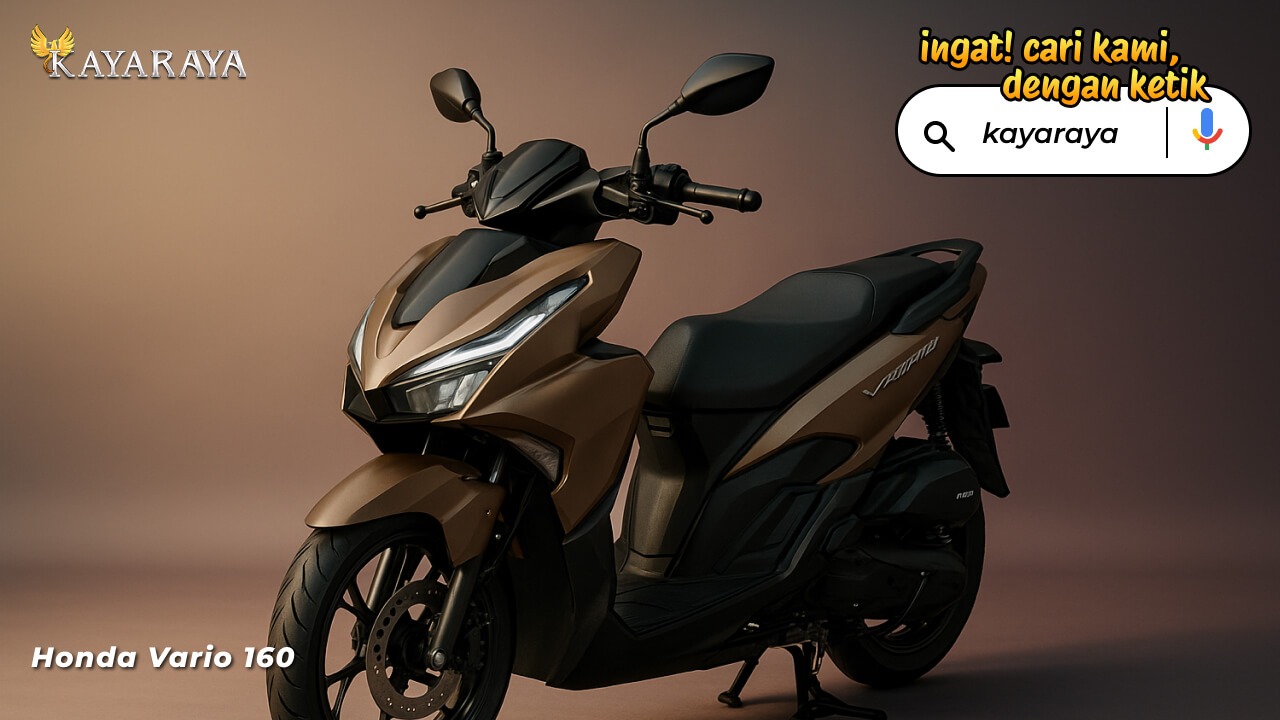 Honda Vario 160 Harga 27-28 Juta, Worth It? Lihat Fitur, Cicilan, dan Biaya Harian