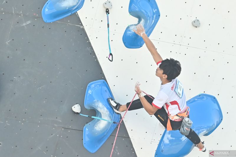 Putra Tri Ramadani Melaju ke Final Piala Dunia Panjat Tebing 2025