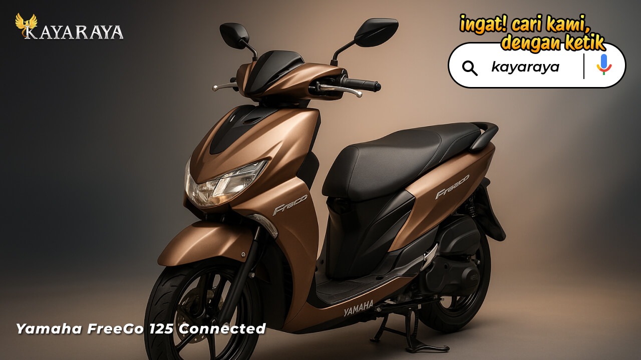 Yamaha FreeGo 125 Connected 2025: Warna Baru, Y‑Connect, Bagasi 25L, Harga OTR Jakarta