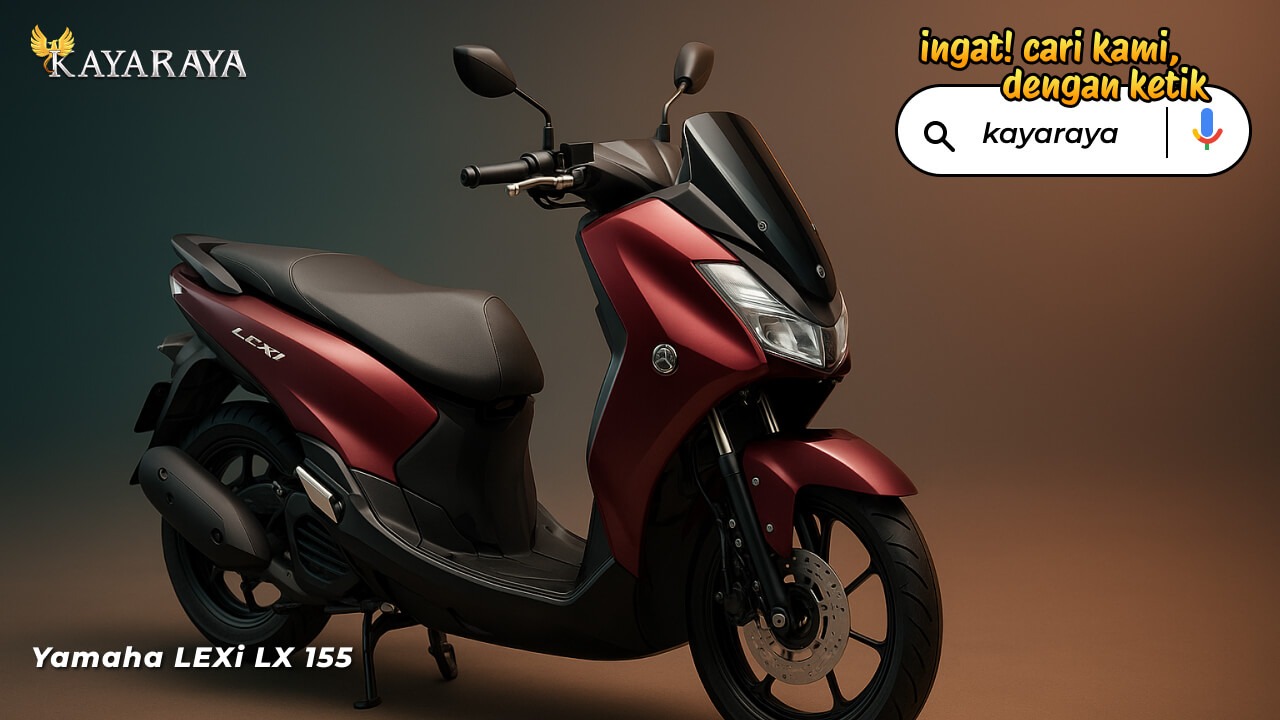 Yamaha Lexi LX 155 Harga Resmi Rp26,8 Juta: Skutik MAXi Ringan, Fitur Y-Connect, ABS di Varian Puncak