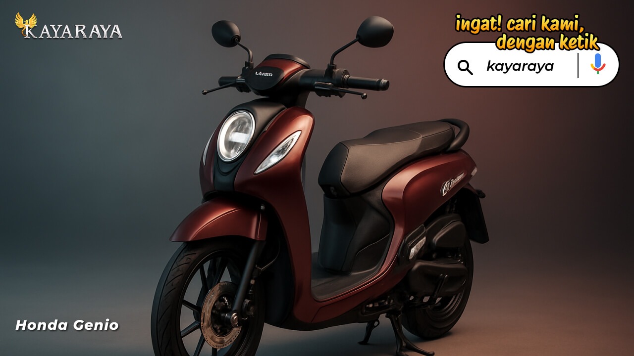 Spesifikasi dan Harga Honda Genio Terbaru 2025: Ban 12 Inci, ISS, Warna Baru