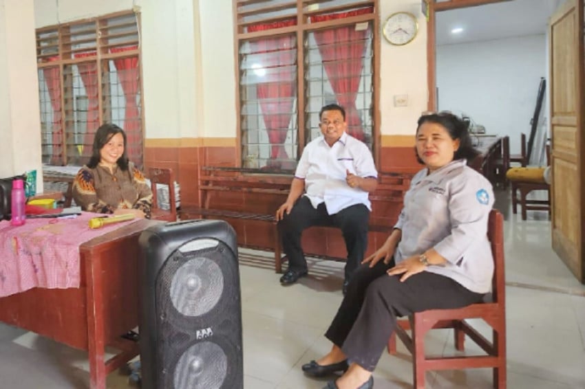 Legislator Perindo Binsar Simarmata Wujudkan Ruang Kelas Nyaman