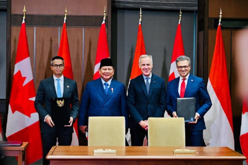 Indonesia dan Kanada Teken Kesepakatan Pertahanan dan Investasi