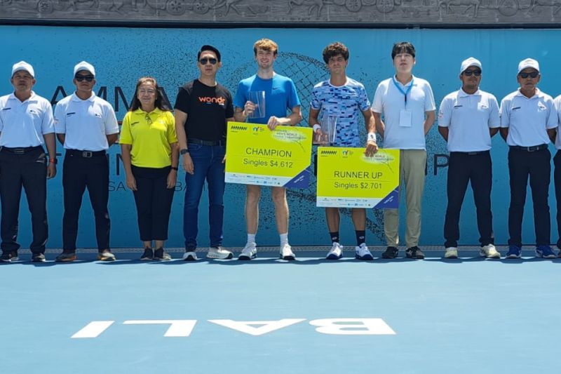 Max Basing dari Inggris Raih Gelar di ITF M25 Bali 2025