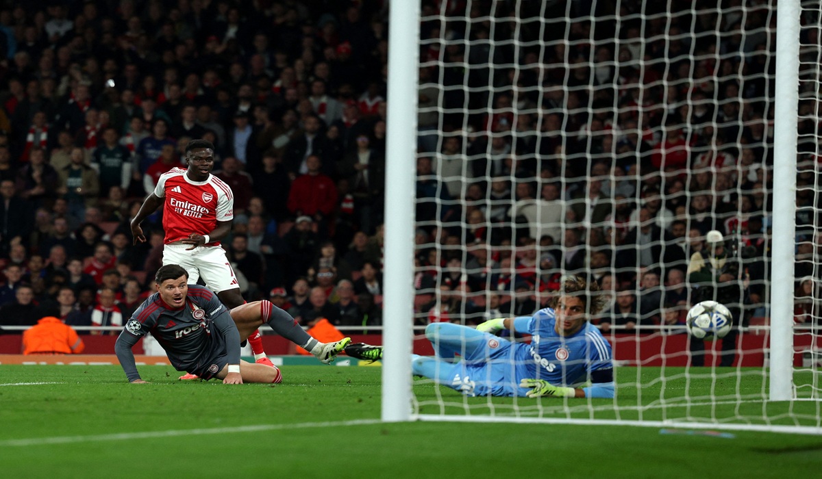 Arsenal Raih Kemenangan Kedua atas Olympiakos di Liga Champions