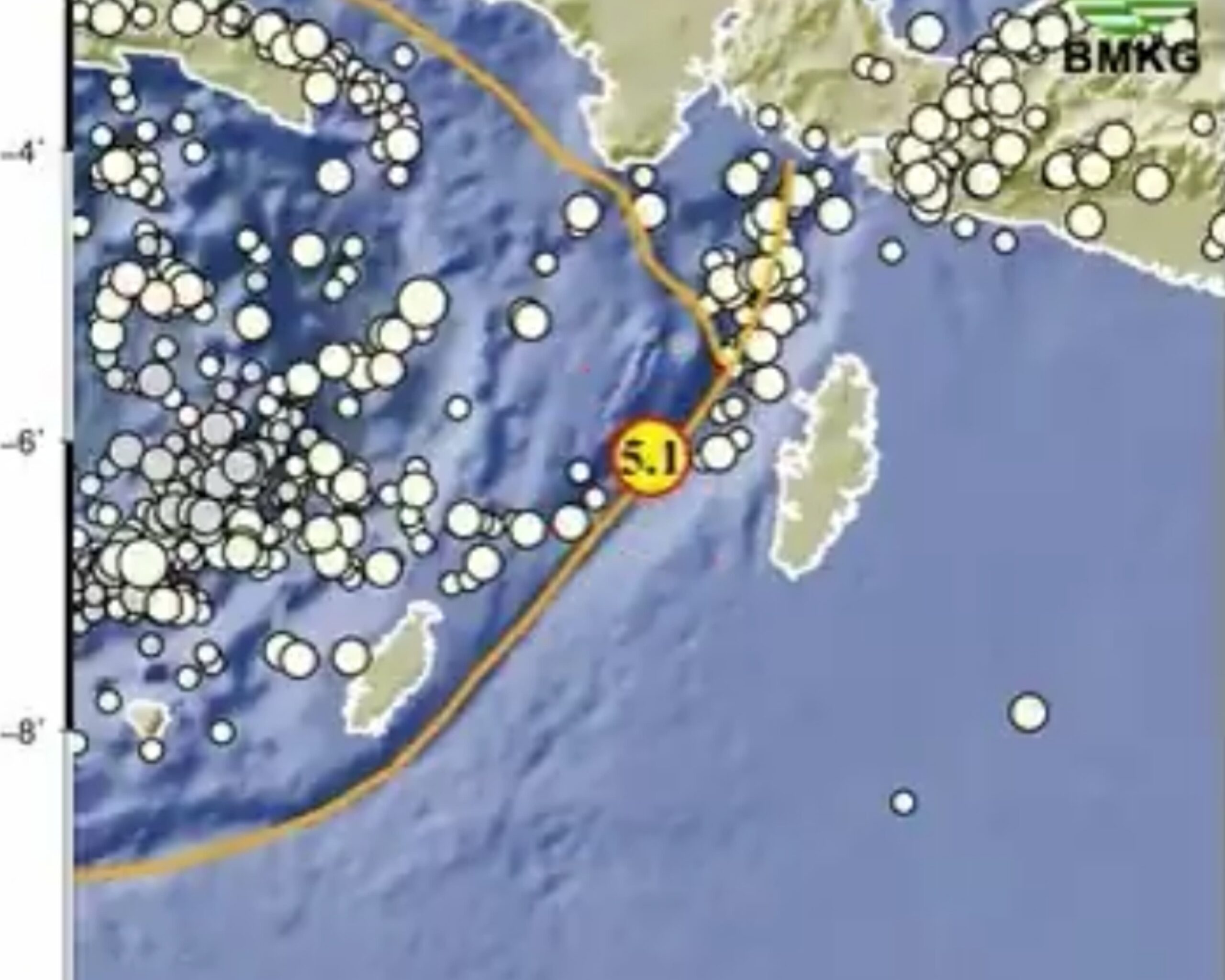 Gempa M 5.1 Guncang Maluku, Tidak Ada Ancaman Tsunami