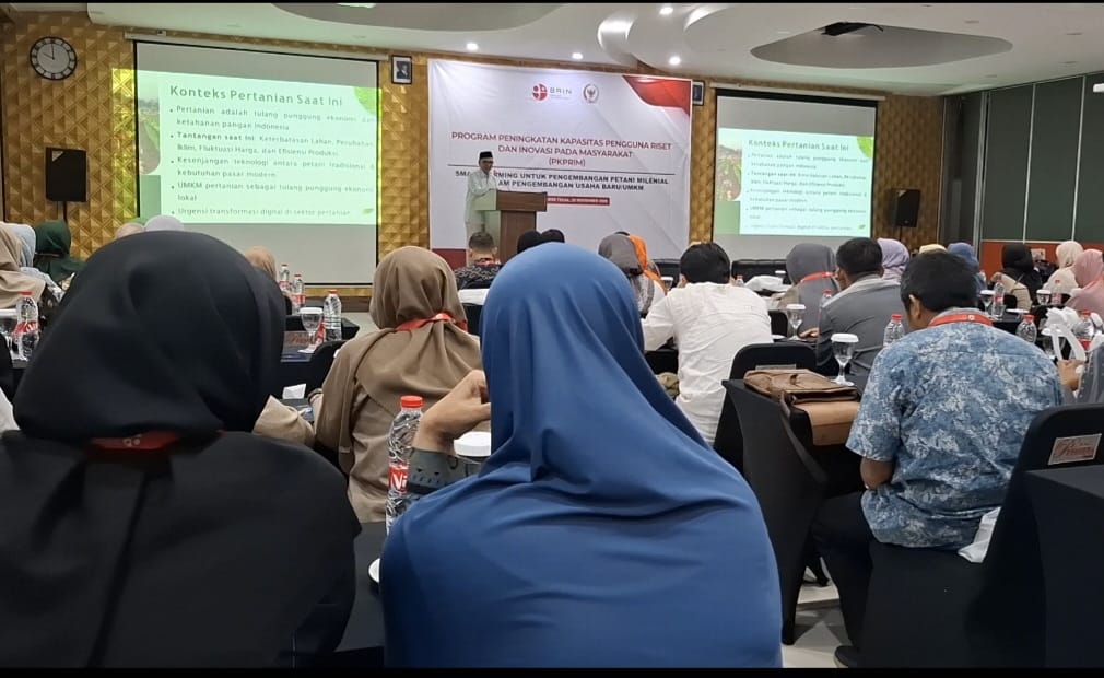 DPR-RI dan BRIN Adakan Pelatihan Smart Farming di Tegal