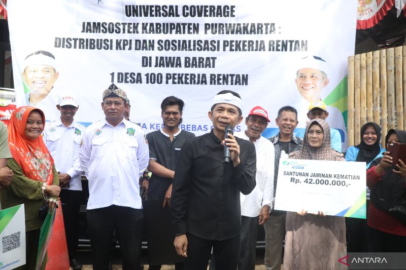 Proteksi BPJS untuk 19.800 Pekerja Informal di Purwakarta