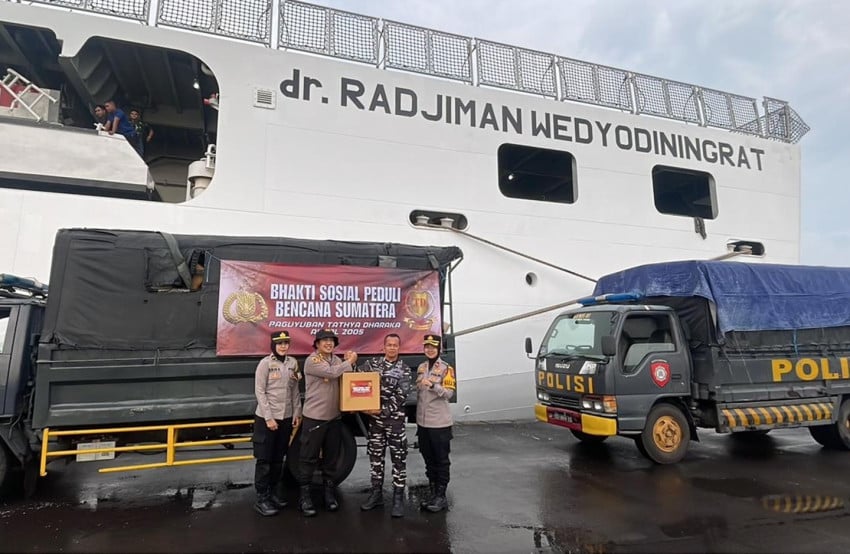 Alumni Akpol 2005 Distribusikan Ribuan Sembako untuk Korban Bencana