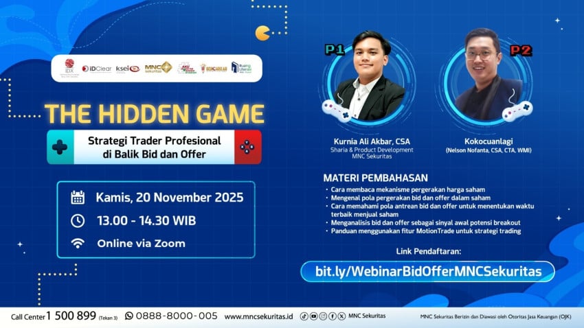 Webinar Gratis MNC Sekuritas: Strategi Trader Profesional Terungkap
