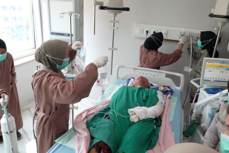 Korban Selamat Kecelakaan ALS Jalani Operasi Debridement Kedua