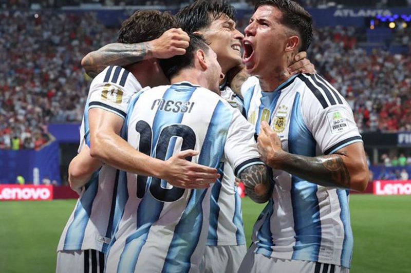 Argentina Bangkit Hentikan Mesir dan Raih Kemenangan 3-2