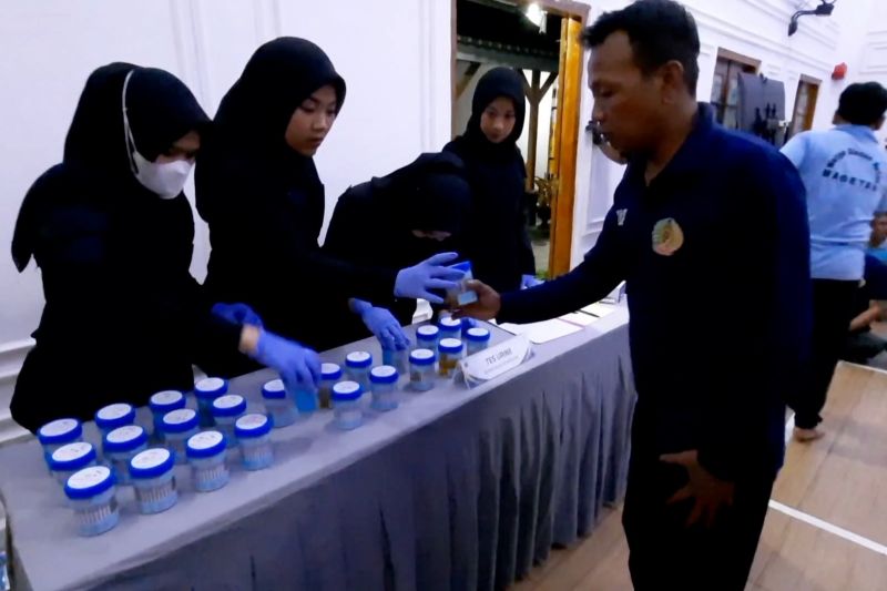 Rutan Magetan Laksanakan Operasi Halinar dan Tes Urine Warga Binaan